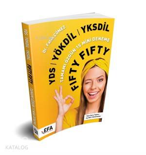YDS YÖKDİL YKSDİL Fıfty Fıfty 15 Mini Deneme 2020