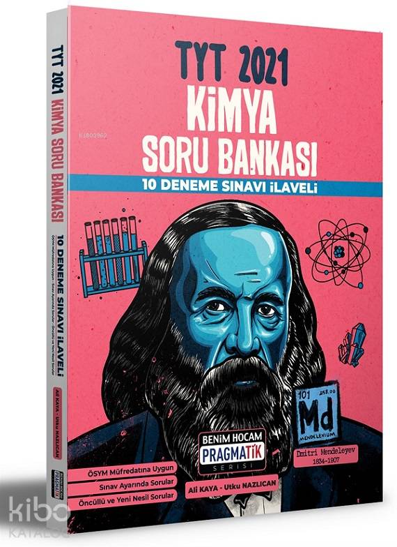 2021 TYT Kimya Soru Bankası Benim Hocam Yayınları