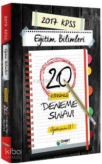 2017 KPSS Eğitim Bilimleri Çözümlü 20 Deneme Sınavı