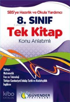 8. Sınıf Tek Kitap Konu Anlatımlı