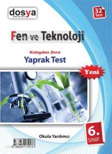 6. Sınıf Fen ve Teknolojileri Yaprak Test