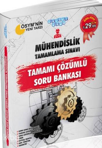 Mühendislik Tamamlama Sınavı Tamamı Çözümlü Soru Bankası