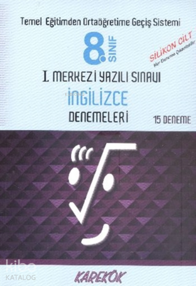 8. Sınıf 1.Merkezi Yazılı Sınavı İngilizce Denemeleri