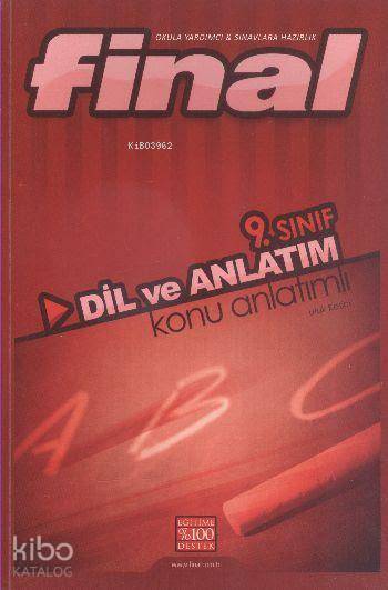 9. Sınıf Dil ve Anlatım Konu Anlatımlı