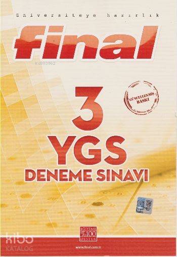 YGS 3 Deneme Sınavı
