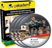 ALES Türkçe Çözümlü Soru Bankası Eğitim Seti 6 DVD