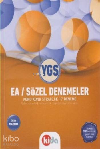 YGS EA Sözel Denemeler Konu Konu Stratejik 17 Deneme
