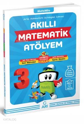 Arı Yayınları 3. Sınıf Matemito Akıllı Matematik Atölyem Arı 