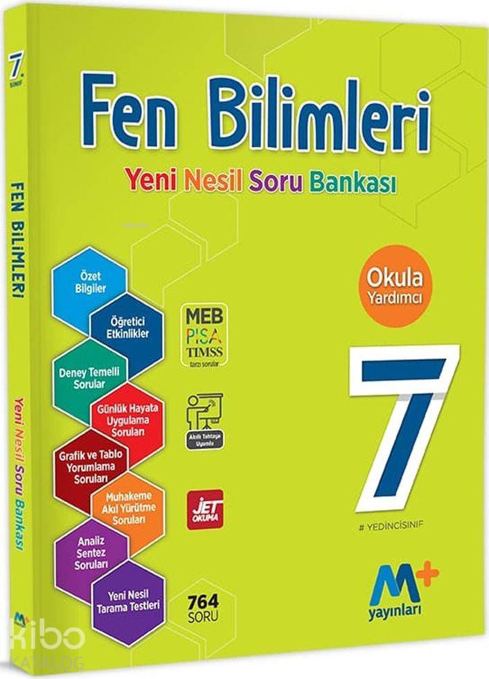 Martı Yayınları 7. Sınıf Fen Bilimleri Yeni Nesil Soru Bankası Martı 
