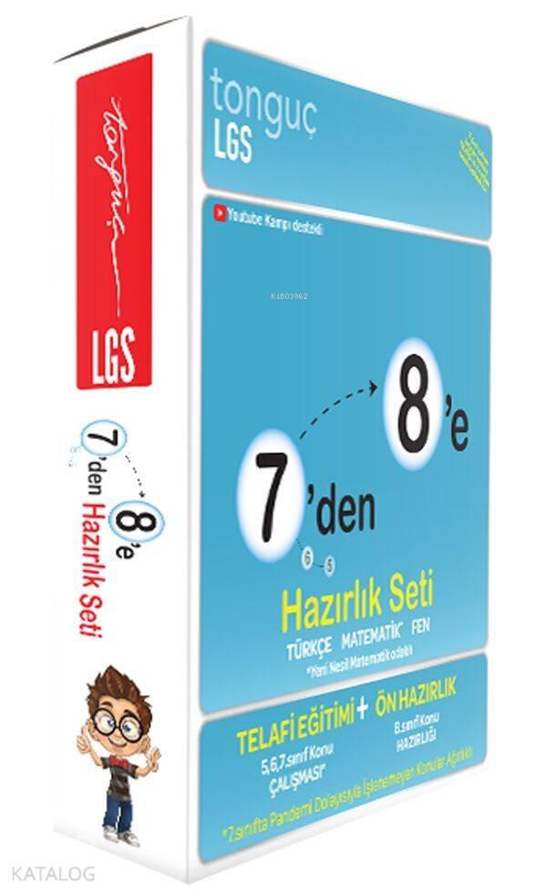 Tonguç Yayınları 7 den 8 e Hazırlık Seti Tonguç