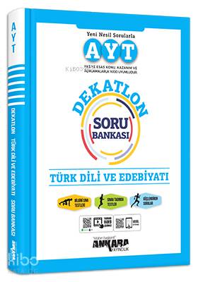  AYT Türk Dili ve Edebiyatı Dekatlon Soru Bankası | Yusuf Can Seven | Ankara Yayıncılık (Hazırlık) | 9786052662533 | 