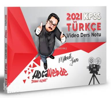 HocaWebde Yayınları 2021 KPSS Türkçe Video Ders Notu