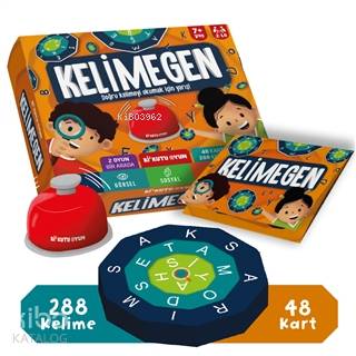  Kelimegen & Geliştirilmiş Kelime Oyunu | Kolektif | Kerem Cufalar | Bi Kutu Oyun | 9786050652765 | 