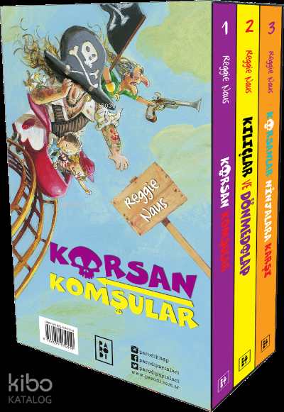 Korsan Komşular Serisi (3 Kitap Kutulu Set - Bayi)