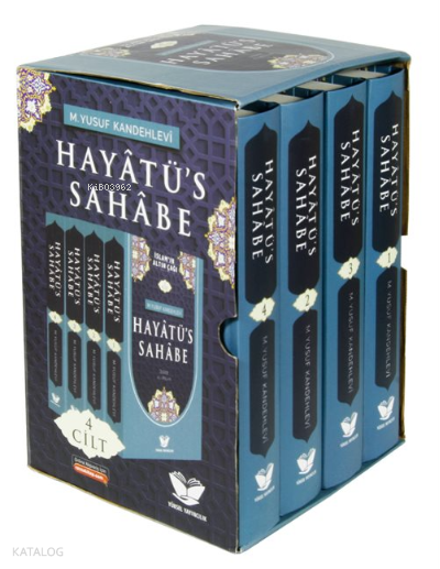  Hayatus Sahabe (Küçük Boy 4 Cilt Takım) İslamın Altın Çağı | Hayatus Sahabe (Küçük Boy 4 Cilt Takım) İslamın Altın Çağı | M Yusuf Kandehlevi | Yüksel Yayıncılık | 9786057376053 