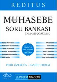 KPSS A Grubu Reditus Muhasebe Tamamı Çözümlü Soru Bankası 2013