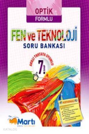 7. Sınıf Fen ve Teknoloji Optik Formlu Soru Bankaları