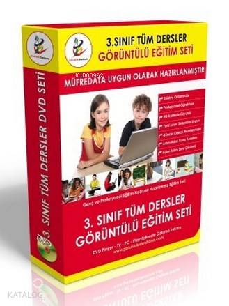 İlköğretim 3. Sınıf Tüm Dersler Online Görüntülü Eğitim Seti