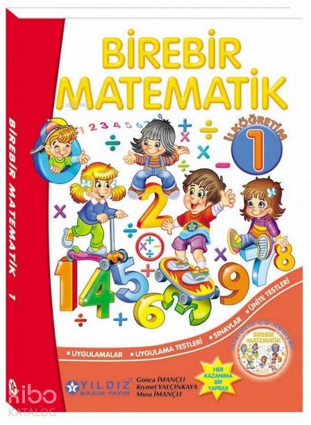 Birebir Matematik 1; İlkokul 1.Sınıf (Cd'li)