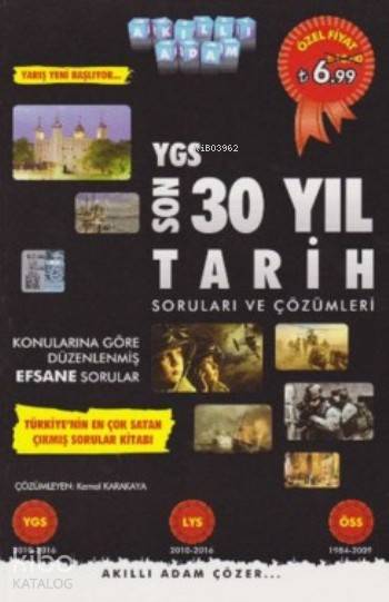 YGS Son 30 Yıl Tarih Soruları ve Çözümleri