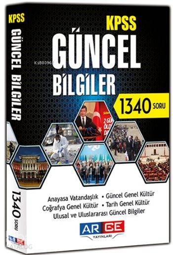 KPSS Güncel Bilgiler; 1340 Soru 2016