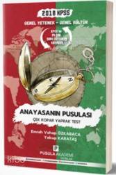 2018 KPSS GYGK Anayasanın Pusulası Çek Kopar Yaprak Test