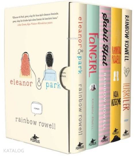  Rainbow Rowell Seti (5 Kitap Takım) | Rainbow Rowell | Pegasus Yayıncılık | 9786052996850 | 