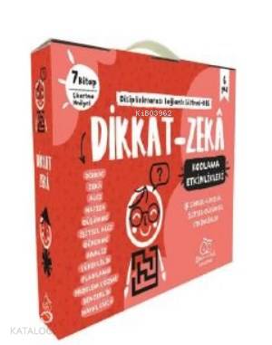  Dikkat Zeka Ana Sınıfı Seti 6 Yaş (7 Kitap) | Mehmet TürkdoğanSavaş Özdemir | Dikkat ve Zeka Akademisi | 9786050830972 | 