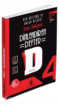  Eker Test Yayınları 4 Sınıf Din Kültürü ve Ahlak Bilgisi Dinlendiren Defter Eker Test | Eker Test Yayınları 4 Sınıf Din Kültürü ve Ahlak Bilgisi Dinlendiren Defter Eker Test | İzzet Eker | Arı Yayıncılık | 9786056811357 