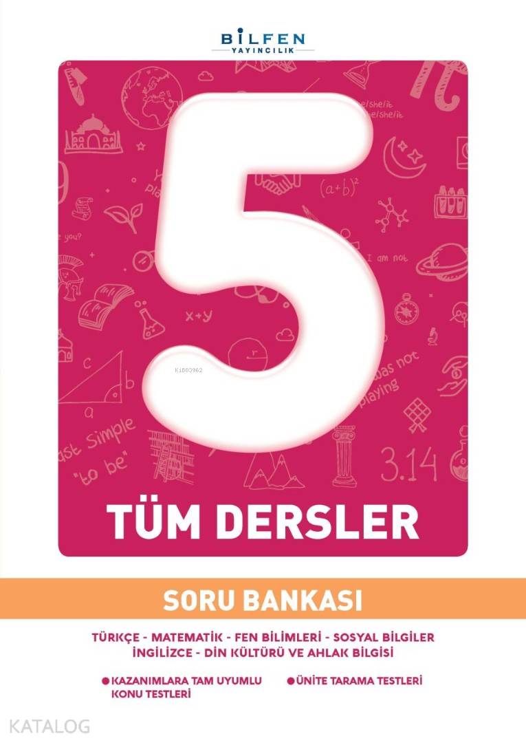 Bilfen Yayınları 5. Sınıf Tüm Dersler Soru Bankası Bilfen