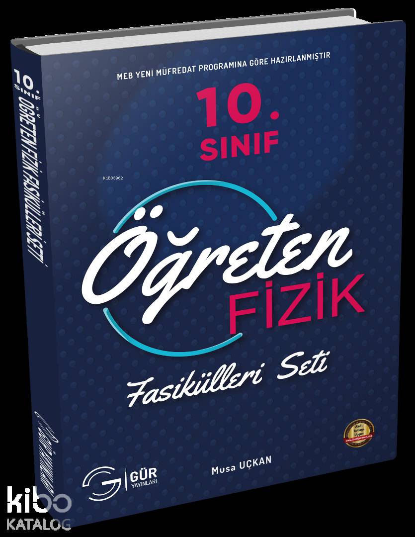  Gür Yayınları 10 Sınıf Öğreten Fizik Fasikülleri Seti Gür | Gür Yayınları | 9786057528353 | 