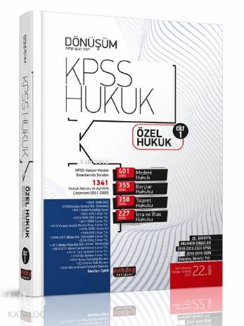  Dönüşüm KPSS A Grubu Özel Hukuk Soru Bankası Cilt 1 | Dönüşüm KPSS A Grubu Özel Hukuk Soru Bankası Cilt 1 | S Mehmet Yıldırım | Savaş Yayınevi | 9786257670425 