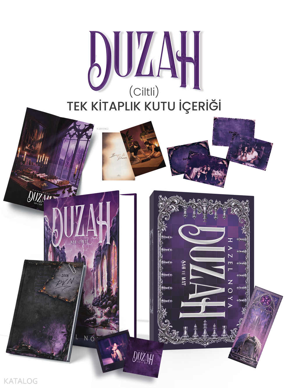 Duzah 3: Şah ve Mat (Kutulu - Ciltli) - Hazel Noya - 9780000003843