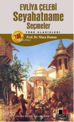 Evliya Çelebi Seyahatname Seçmeler kitap kapağı