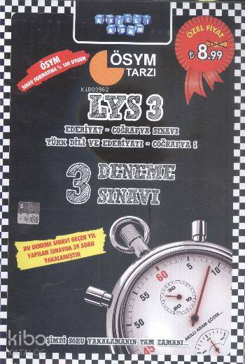 LYS-3 Deneme Sınavı; Türk Dili ve Edebiyatı - Coğrafya-1