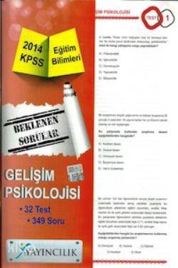 KPSS Eğitim Bilimleri Gelişim Psikolojisi Yaprak Test