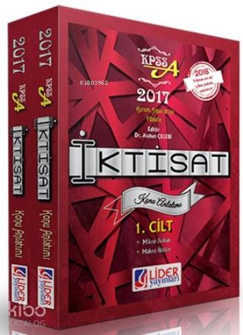 2017 KPSS A Grubu İktisat Konu Anlatımlı Modüler Set