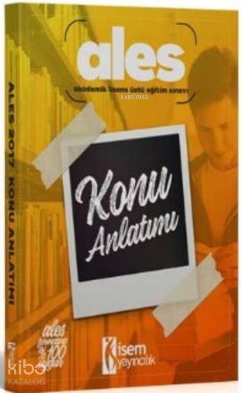 ALES Konu Anlatımlı 2017