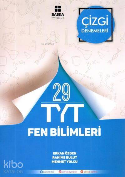 TYT Fen Bilimleri 29 Çizgi Denemeleri