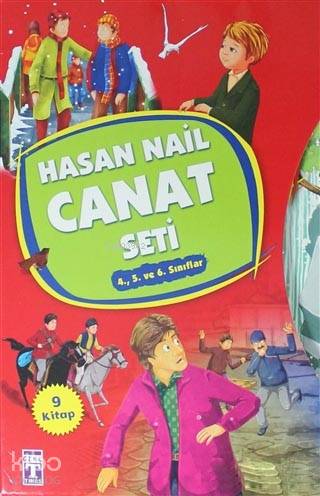  Hasan Nail Canat Seti (9 Kitap Takım) 4 5 6 Sınıf | Hasan Nail Canat Seti (9 Kitap Takım) 4 5 6 Sınıf | Hasan Nail Canat | İlk Genç Timaş Yayınları | 9786050826647 