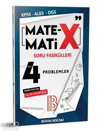 2020 KPSS ALES DGS TYT Matematix Soru Fasikülleri-4 Benim Hocam Yayınları