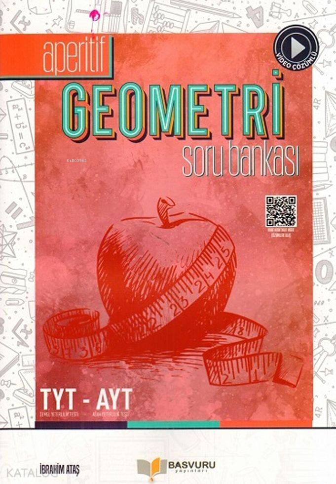 Başvuru Yayınları TYT AYT Aperitif Geometri Soru Bankası Başvuru 