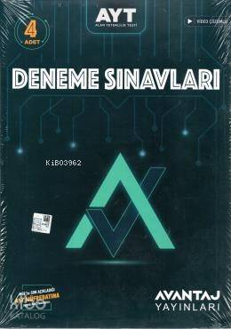 Avantaj Yayınları AYT Avantaj 4 lü Deneme Sınavları 2020 Özel Avantaj 