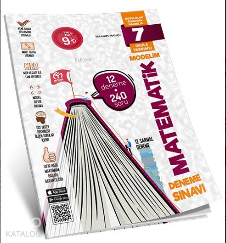 Matematik Modelim Deneme Sınavı 7. Sınıf Model Eğitim Yayınları 2020