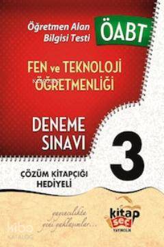 ÖABT Fen ve Teknoloji Çözümlü Deneme Sınavı 3