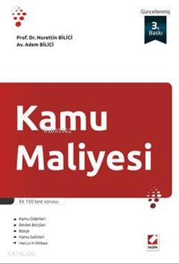  Kamu Maliyesi | Kamu Maliyesi | Nurettin Bilici | Adem Bilici | Nurettin BiliciAdem Bilici | Seçkin Yayıncılık | 9789750225208 