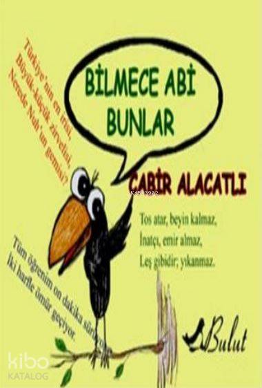 Bilmece Abi Bunlar | Cabir Alacatlı | Bulut Yayınları | 9789752865174 | 