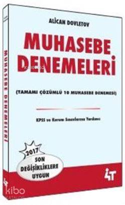 Muhasebe Denemeleri; Tamamı Çözümlü 10 Muhasebe Denemeleri