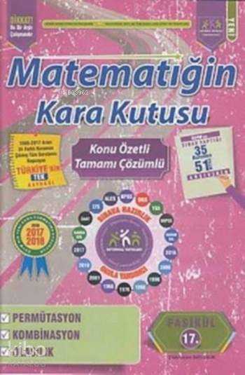 Matematiğin Kara Kutusu Konu Özetli Tamamı Çözümlü; 17. Fasikül