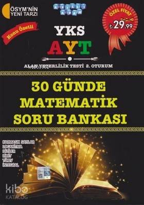 YKS AYT 30 Günde Matematik Konu Özetli Soru Bankası Karmaşık Sayılar